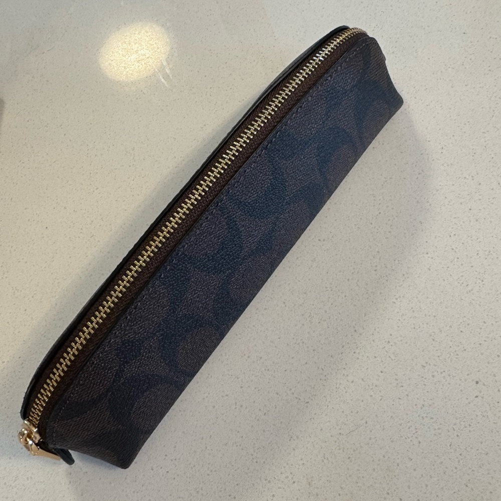 Coach Signature Pencil Case